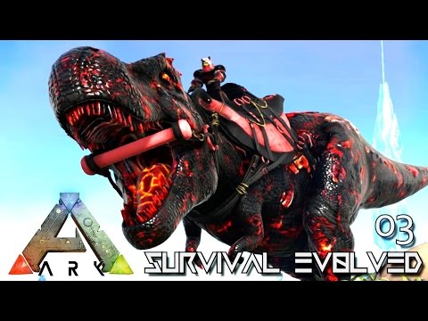 ARK: SURVIVAL EVOLVED - NEW SUPER TREX TAME CONFLAGRANT !!! E03 (MODDED ARK PUGNACIA DINOS)