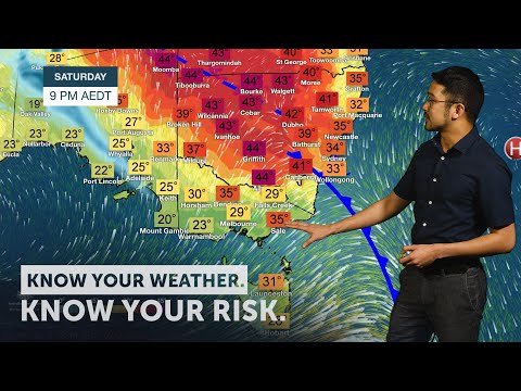 Severe Weather Update: Elevated fire danger & heat for WA, SA, Vic & NSW 02 Jan 2020