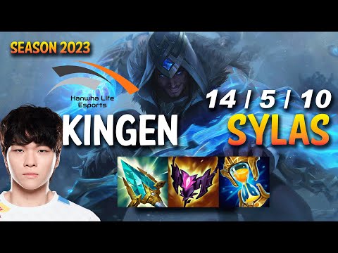 HLE Kingen SYLAS vs RYZE Mid - KR Ranked