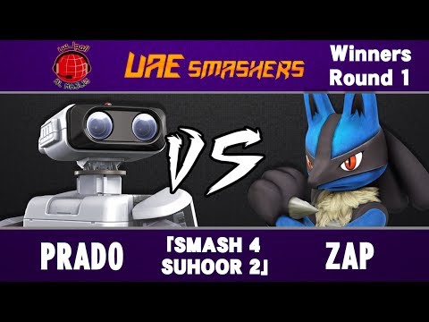 [OS] Smash 4 Suhoor 2: Prado (ROB) vs ZAP (Lucario) - Singles WR1