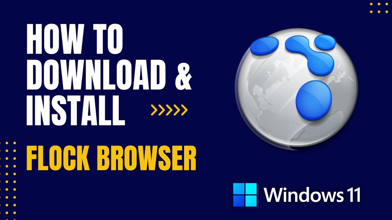 How to Download and Install Flock Browser For Windows