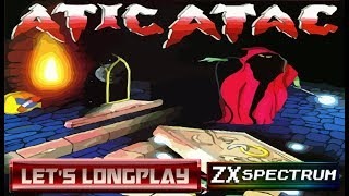 LET'S LONGPLAY: ATIC ATAC (ZX SPECTRUM - With Commentary)