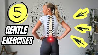 5 Gentle Exercises for Lower Back Pain | Doctor & Physio Step-by-Step Tutorial