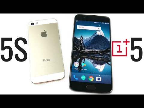 iPhone 5S vs OnePlus 5 Speed Test!