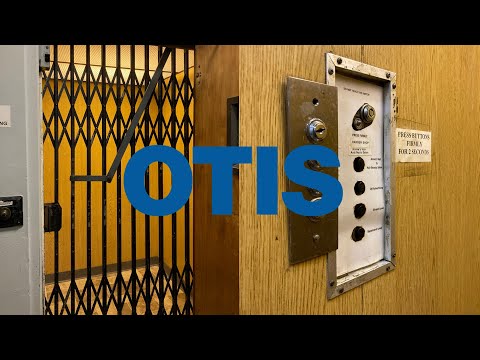 Awesome Vintage Gated OTIS Traction Elevator - 124 Sutter St - San Francisco, CA
