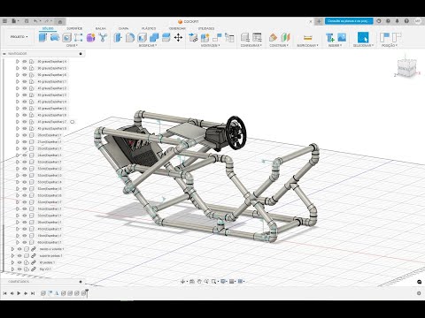 COMO FAZER UM COCKPIT DE PVC FORMULA F1