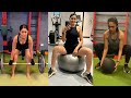 Mrunal Thakur Full Body Workout Video Actress Mrunal Thakur Fitness Routine Mrunal S Gym Video