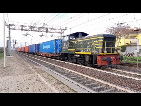 Un sabato tra treni merci, passeggeri e manovre a Vittuone - Arluno