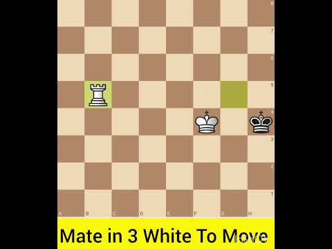 Solved Chess Puzzle-525. Find Checkmate in 3 Moves For White #chess #chesscom #checkmateinthree