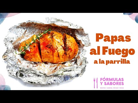 Papas al Fuego. Papas a la Parrilla. Papas a las Brasas. Patatas asadas. Cómo hacer papas en Brasas?