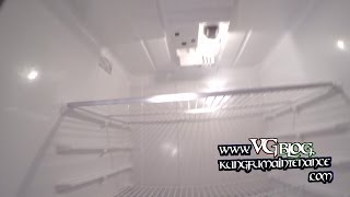 Fridge Not Cooling Properly, Freezer Freezing, Refrigerator Leaking, Dripping Water — Flashlight Video