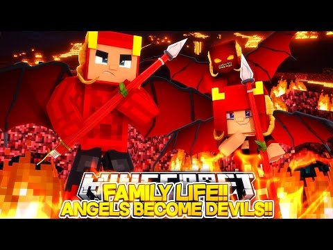 Donny - Minecraft FAMILY LIFE:  BABY LEAH & LITTLE DONNY ARE EVIL DEVILS IN HELL!! Custom Roleplay.