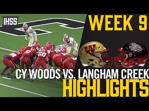 Langham Creek Holds Off Cy Woods 16-14 in Battle of 16-6A Unbeatens