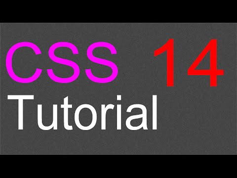 CSS Layout Tutorial 14 Working in the footer