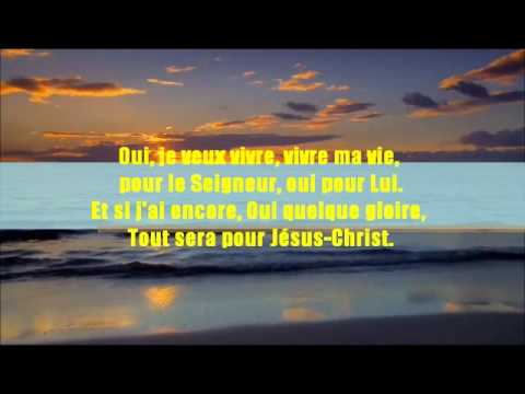 À Dieu soit la gloire (avec paroles) - My tribute in French