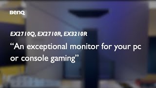 Video 0 of Product BenQ Mobiuz EX3210R 32" QHD Curved Gaming Monitor (2021)