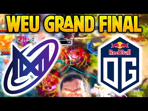 NIGMA vs OG - WEU GRAND FINAL GOOSEBUMPS ENDING! ▌TI 14 THE INTERNATIONAL 2025