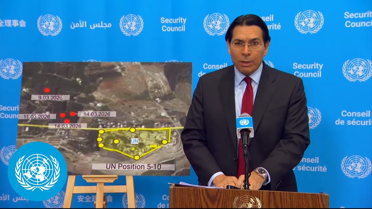Israel on the Middle East - Media Stakeout | United Nations