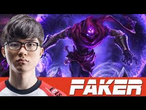 SKT T1 FAKER MALZAHAR VS ZYRA BOT LANE CHALLENGER SUPPORT KOREA PATCH 7.1 LEAGUE OF LEGENDS