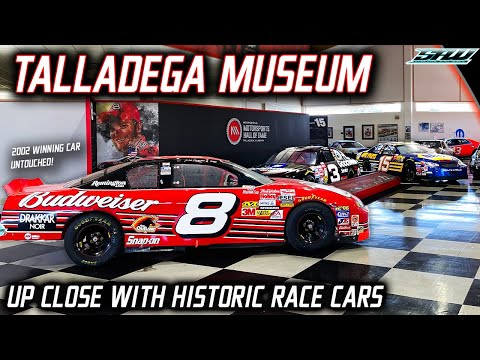 Historic NASCAR Race Cars Up Close! International Motorsports Hall of Fame Museum Tour (Talladega)