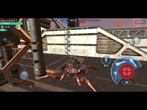 Rayker in pain | Warrobots