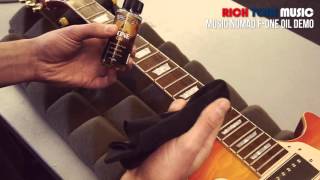 Video thumbnail for Fretboard Cleaning & Conditioning - Music Nomad - F One Oil by Rich Tone Music