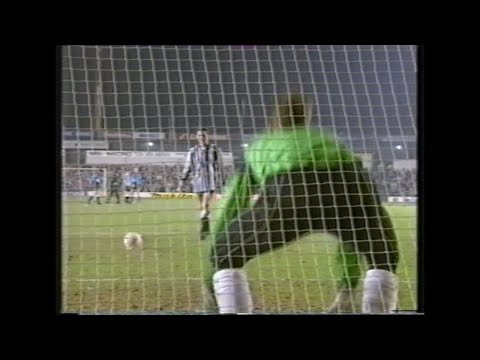 Newcastle United 2 Bournemouth 2 1991/92 (Bournemouth win on penalties)