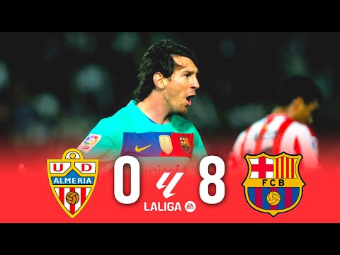 Almeria 0 x 9 Barcelona ● La Liga 10/11 Extended Goals & Highlights ᴴᴰ