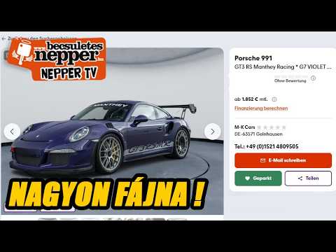 Ezzel a Porschéval akartak lehúzni