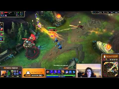 Febiven duo loulex - Azir vs LeBlanc Mid - League of Legends Gameplay