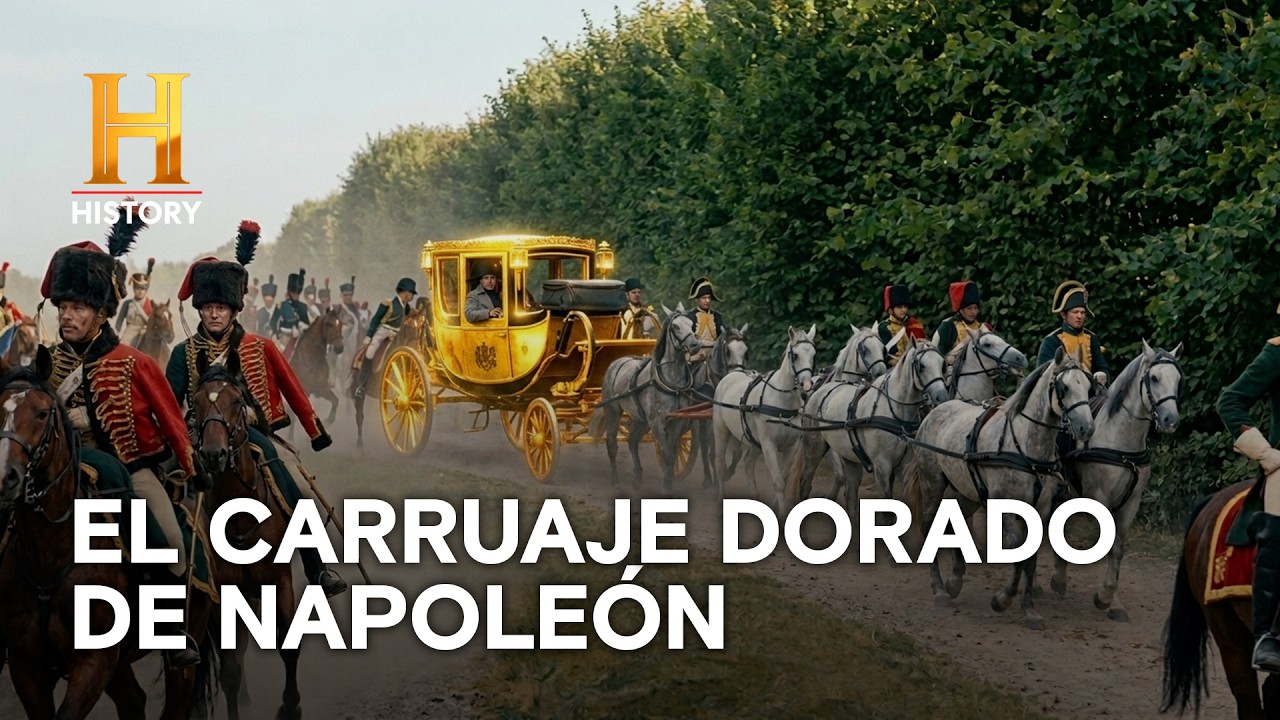 El carruaje dorado de $6 millones de Napoleón 🛡️🐴 - Derrochadores Ancestrales