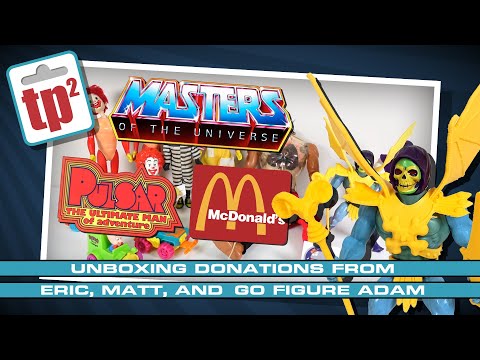Unboxing Donations and 3D printed customs from Eric, Matt and Go Figure Adam - Toy Polloi Two