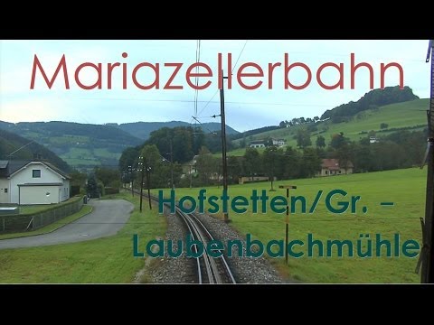 Führerstandsmitfahrt Mariazellerbahn (Talstrecke) St. Pölten - Laubenbachmühle [2/2] [HD] - Cab Ride