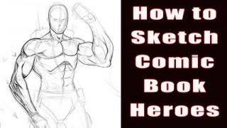 How To Draw - Comic book Heroes - Video
