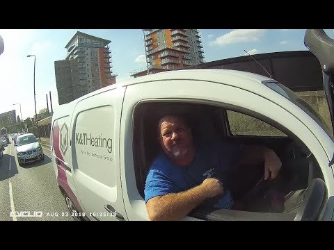 Reckless Driving by Driver of 'K&T Heating' Van (Lakehouse Group) - AV17 AZR