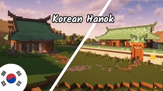 Minecraft How to: Build a Breathtaking Korean Hanok!