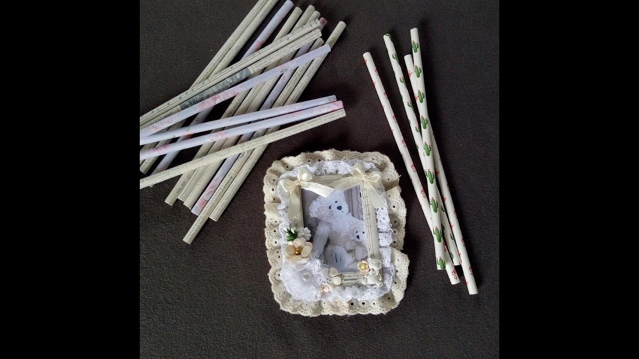 Tuto customisation de nos pailles et que faire avec ....