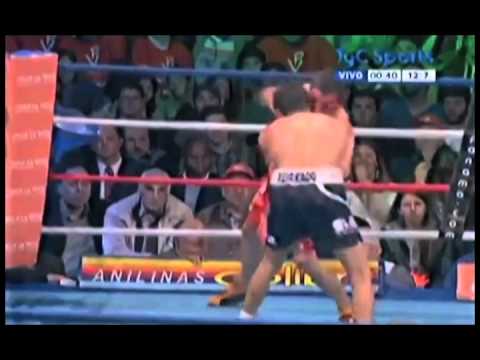 Pelea Felix Alvarado (Nic) vs Juan Carlos Reveco (Arg) - Titulo AMB Mini Mosca - Videos Prodesa