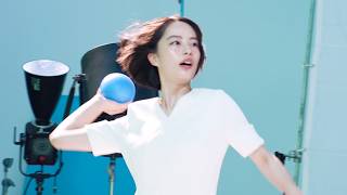 【池端杏慈】力強い投球フォーム披露！ 自己採点は…／ザバス新CM＋インタビュー＋メイキング