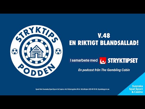 Stryktipset v.48 - En riktigt blandsallad!