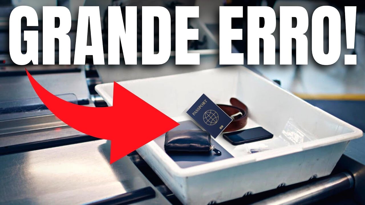 MAIORES ERROS na SEGURANÇA do AEROPORTO - 10 Dicas PRÁTICAS!