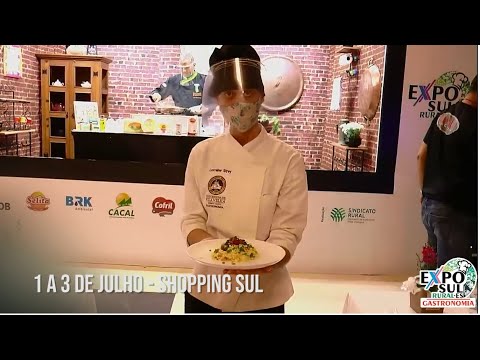 ExpoSul Gastronomia. De 1º a 3 de julho