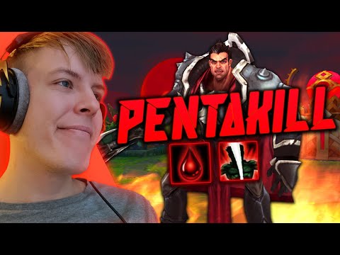This could be the BEST Darius Pentakill I ever had - Level 1 to Challenger #8