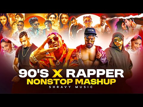 90's X Rapper Non Stop Mashup | Alka Yagnik | Mc Stan | Emiway | Devine | Bohemia | Shravy Music