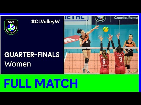 Eczacibasi VitrA ISTANBUL vs. Unet e-work BUSTO ARSIZIO - CEV Champions League Volley 2021 Women QF