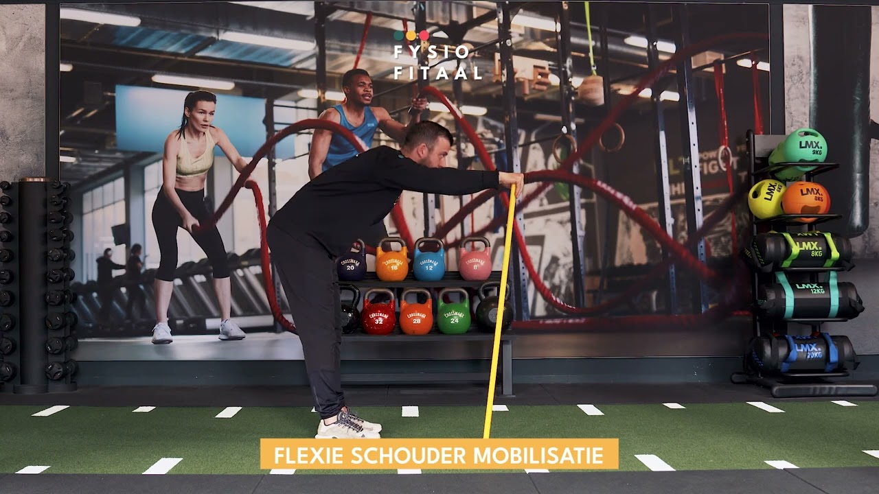 Video thumbnail: Flexion shoulder mobilisation - instructional video