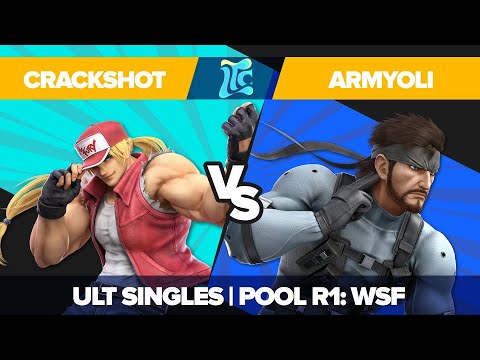 Crackshot vs ArmyOli - Ultimate Singles R1 Pools: WSF - Low Tide City | Terry vs Snake