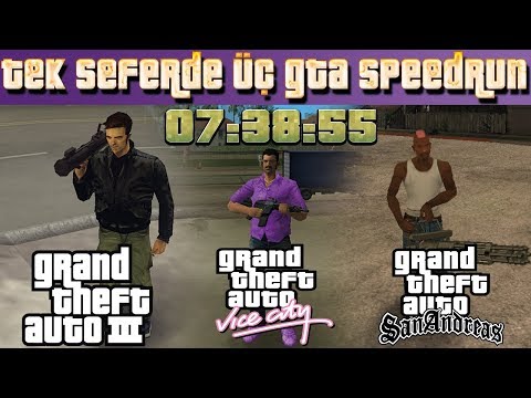 GTA 3D Trilogy Any% Speedrun - 07:38:55