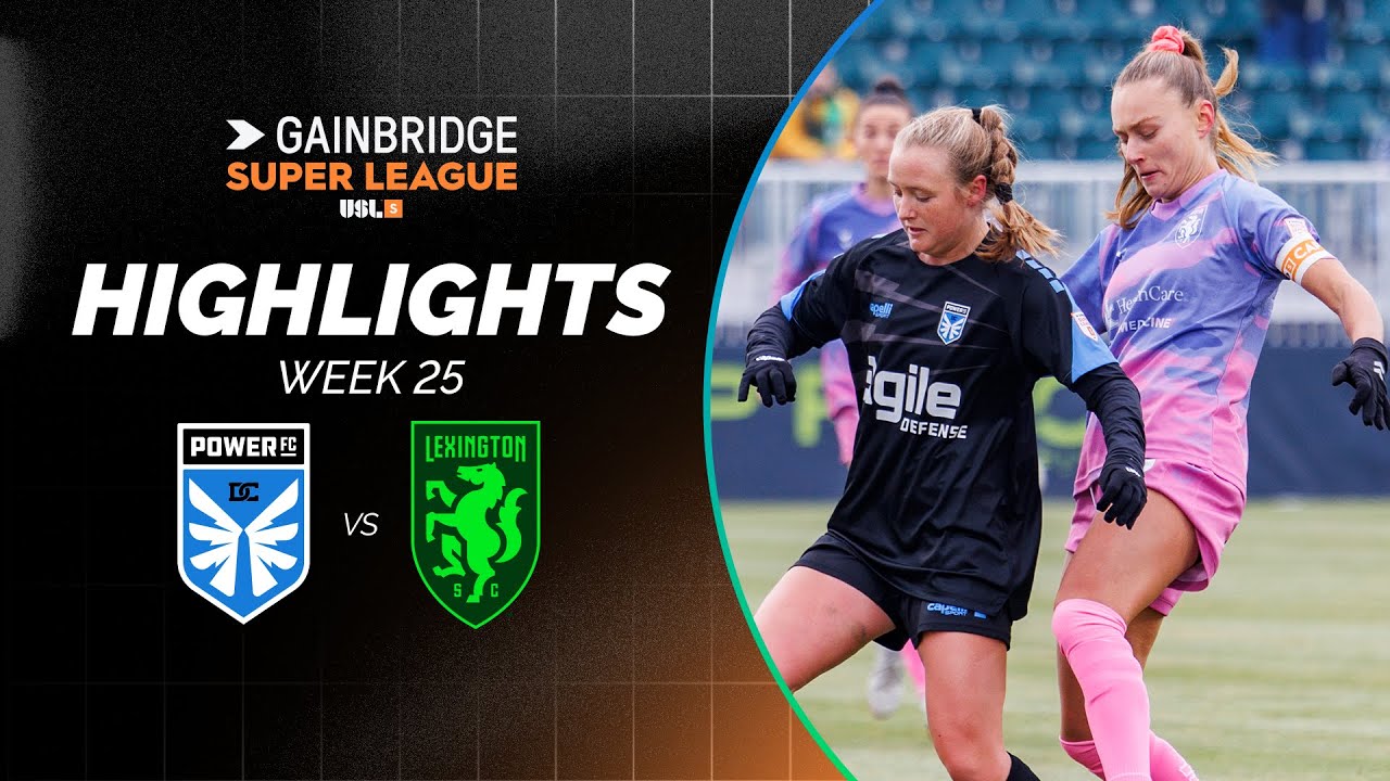 DC Power vs Lexington SC Highlights