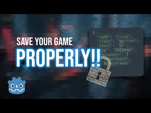 Godot 4 Save/Load System Tutorial (JSON + Encryption) – Step by Step 2025